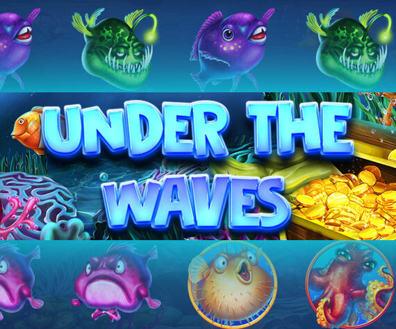 Игровой автомат Under the Waves от 1×2 Gaming о животных