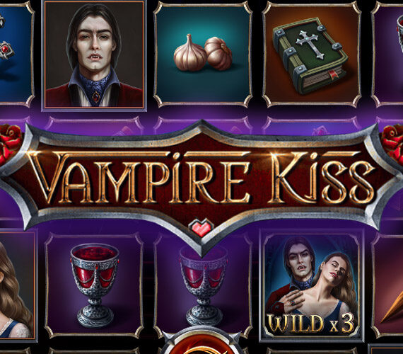 Vampire Kiss от Leap Gaming – Игровой автомат о вампирах