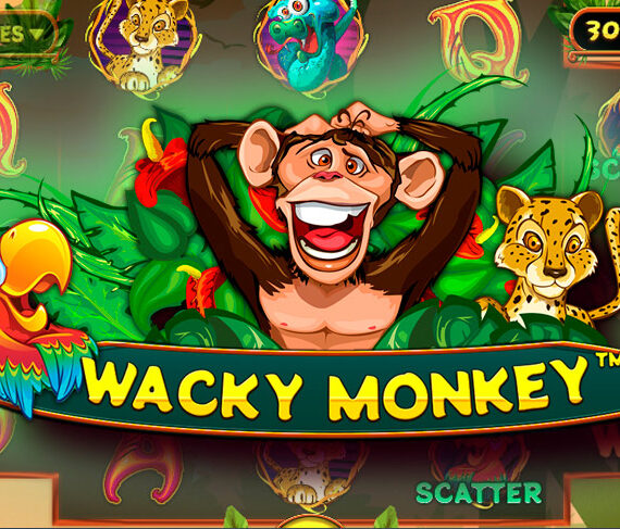 Wacky Monkey от Spinomenal – игровой автомат на тему животных