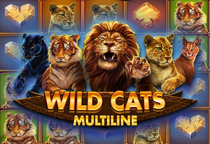 Wild Cats Multiline - Red Tiger Gaming