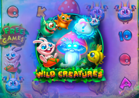 Игровой автомат Wild Creatures от Playbro про животных