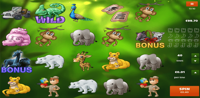 Игровой автомат Zoo от Spigo