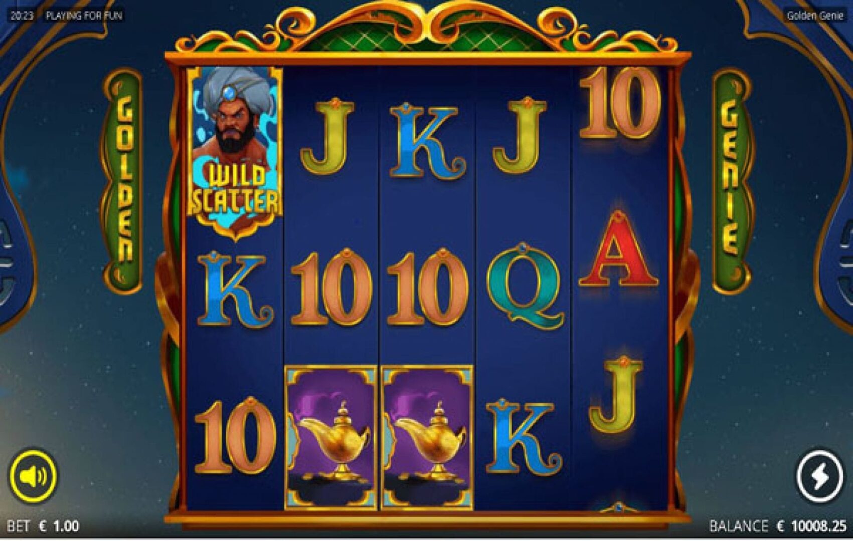 Скриншот слота Обзор игрового автомата Golden Genie от Fa Chai Gaming