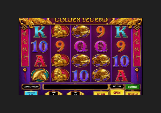 Скриншот слота Golden Legend от Play'n GO
