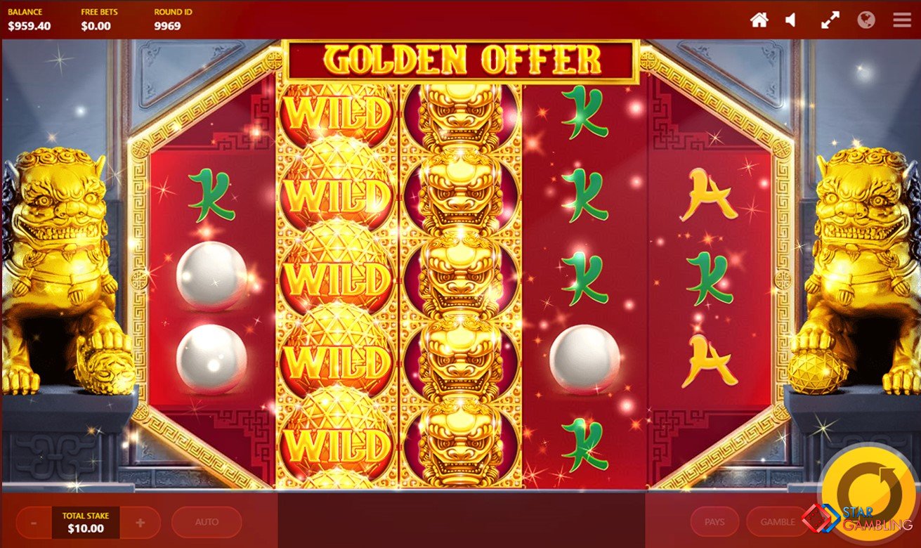 Скриншот слота Golden Offer от Red Tiger Gaming