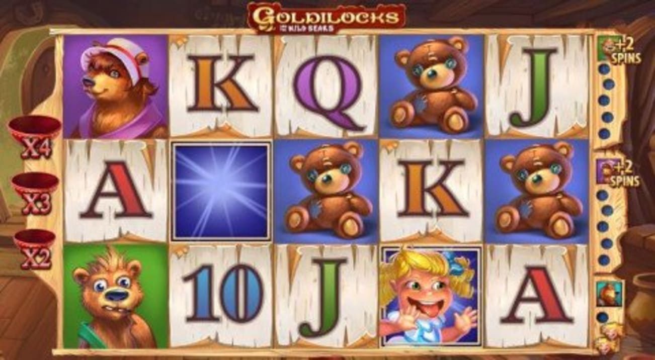 Скриншот слота Goldilocks от Quickspin