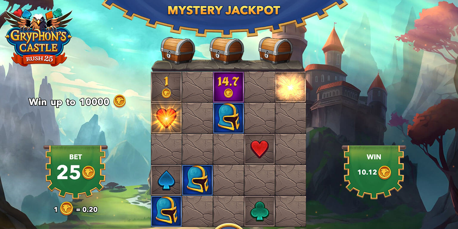 Скриншот слота Gryphon’s Castle от Mascot Gaming