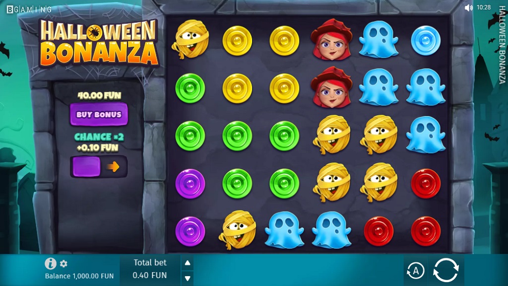 Скриншот слота Halloween Bonanza от BGaming