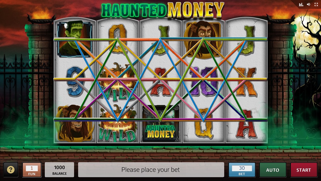 Скриншот слота Haunted Money от Inbet Games