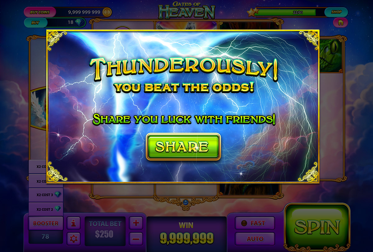 Скриншот слота Heavenly Treasures от Real Time Gaming