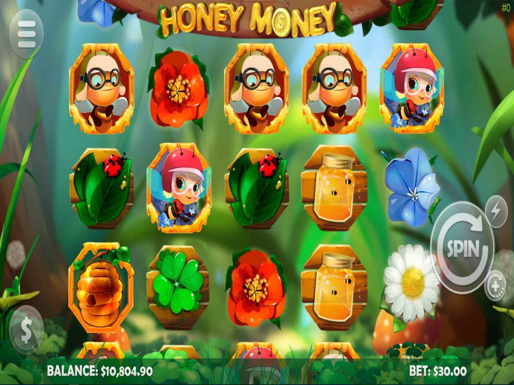 Скриншот слота Honey Money от Pascal Gaming