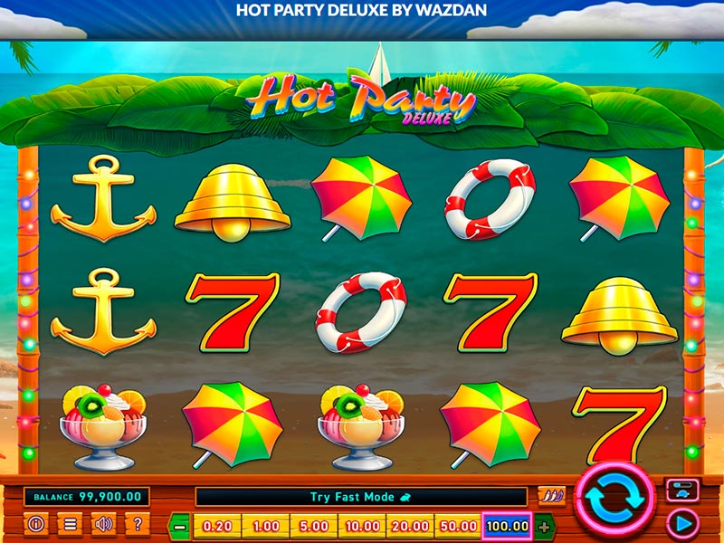 Скриншот слота Hot Party от Wazdan