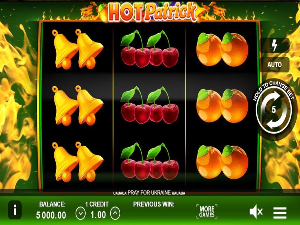 Скриншот слота Hot Patrick от Gamzix