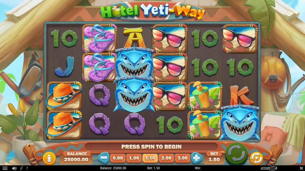 Скриншот слота Hotel Yeti-Way от Play'n GO