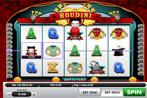 Скриншот слота Houdini: Обзор игрового автомата от Inbet Games