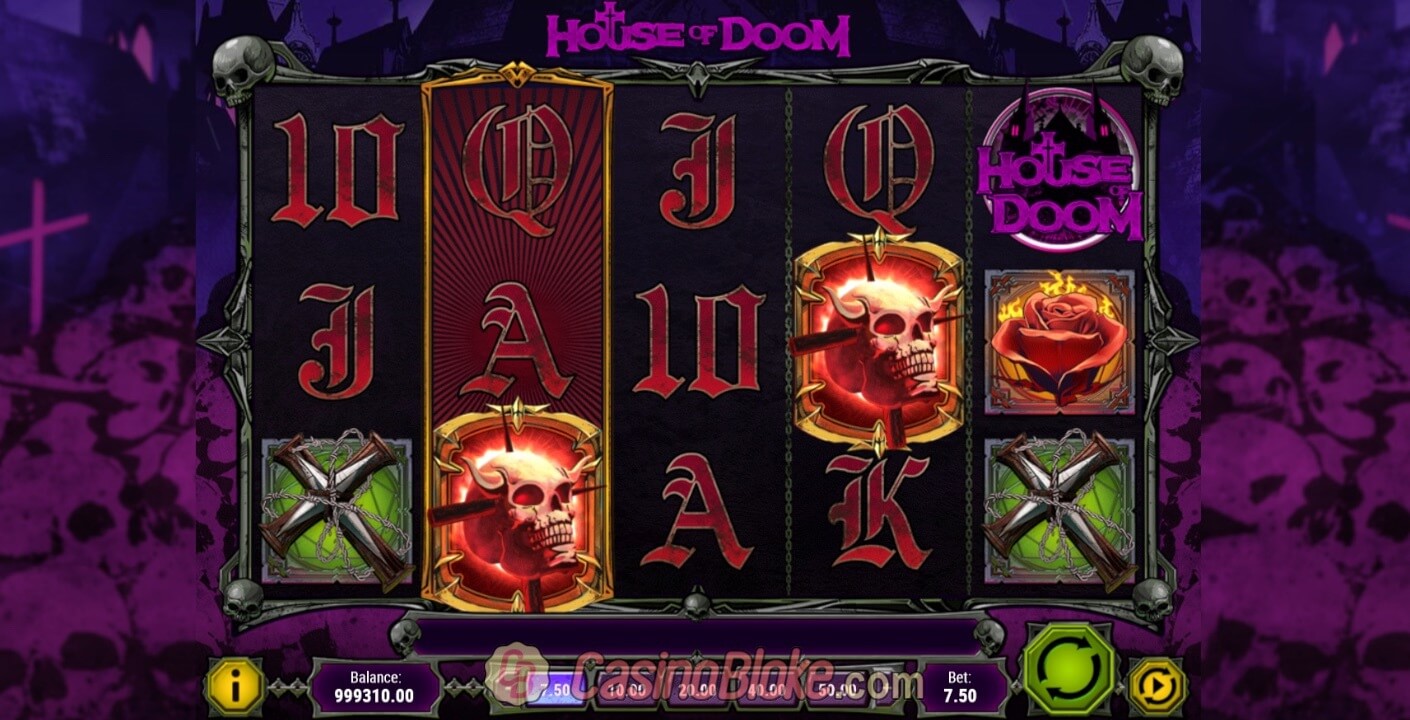 Скриншот слота House of Doom от Play'n GO