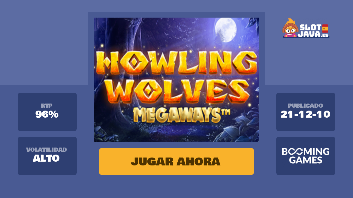 Скриншот слота Howling Wolves Megaways от Booming Games