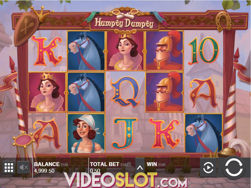 Скриншот слота Humpty Dumpty от Push Gaming