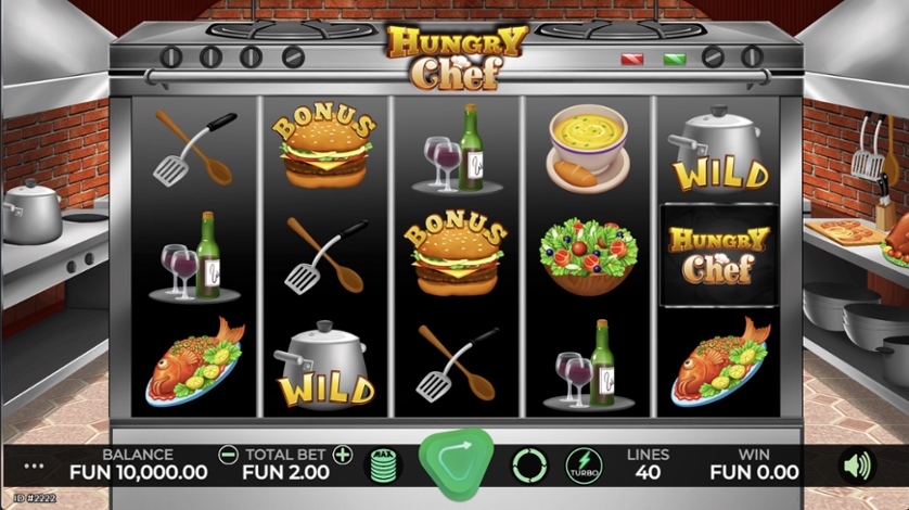 Скриншот слота Hungry Chef от Caleta Gaming
