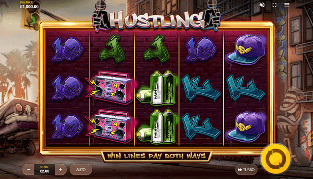 Скриншот слота Hustling от Red Tiger Gaming