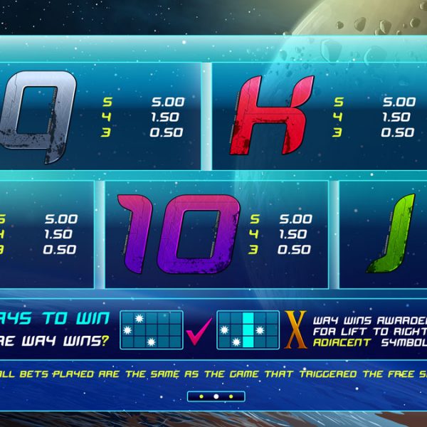 Скриншот слота Hyper Galactic от Nucleus Gaming