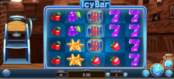 Скриншот слота Icy Bar от Dragoon Soft
