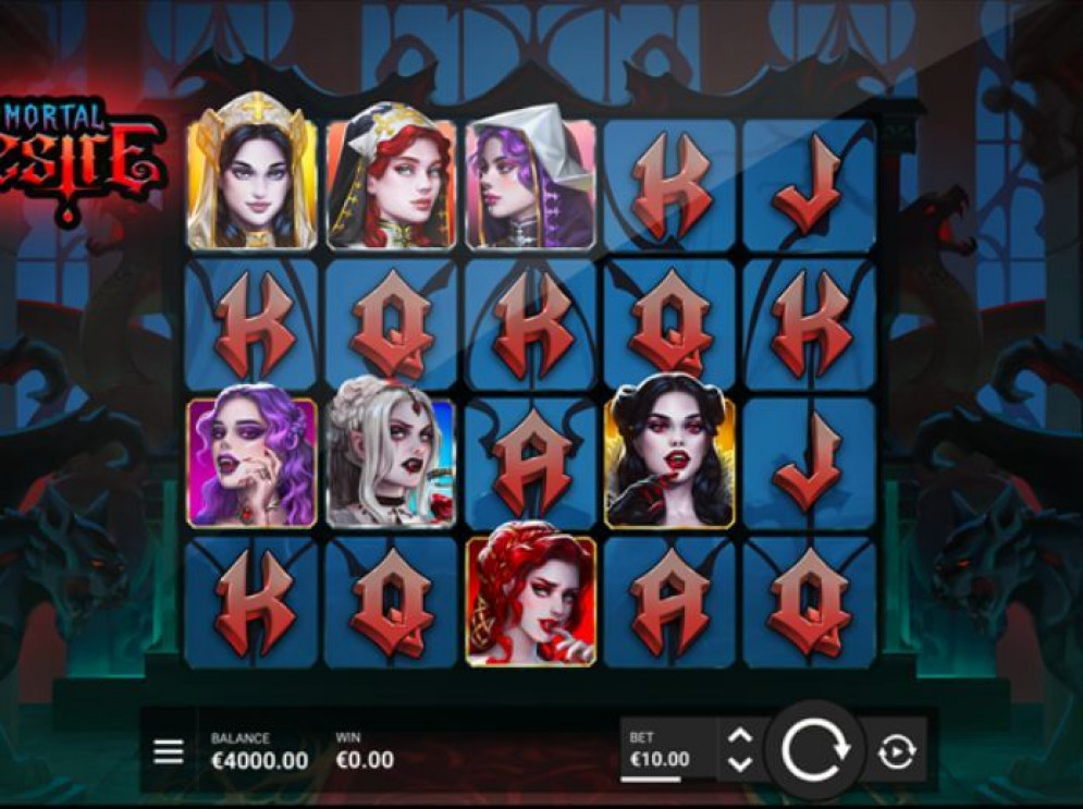 Скриншот слота Immortal Desire от Hacksaw Gaming