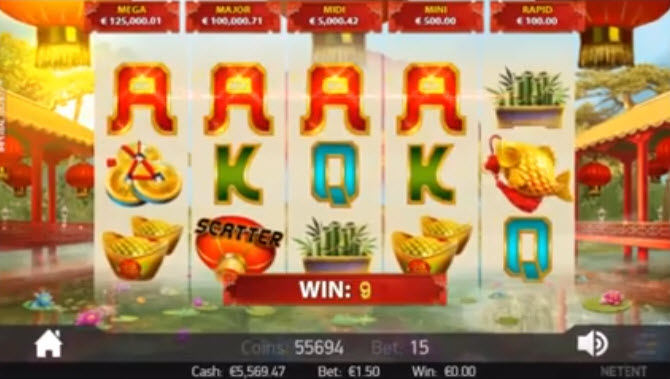 Скриншот слота Imperial Riches от NetEnt