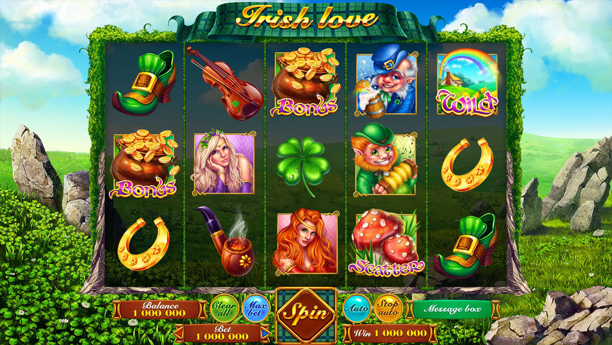 Скриншот слота Irish Love от 1x2 Gaming