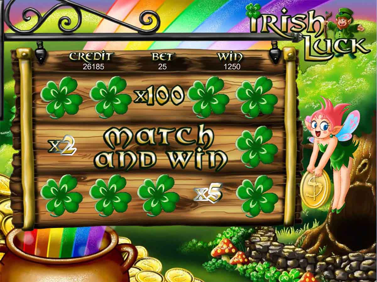 Скриншот слота Irish Luck от Blueprint Gaming