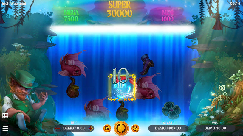 Скриншот слота Irish Weekend от Evoplay Entertainment