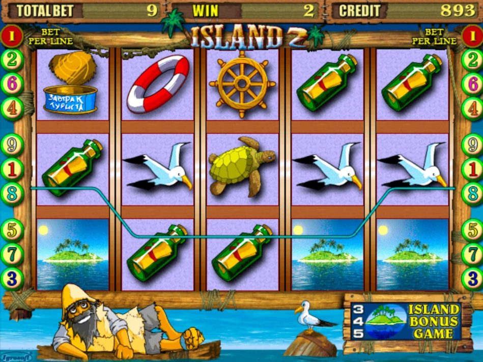 Скриншот слота Island 2 от Igrosoft