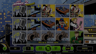 Скриншот слота Jack Hammer 2 от NetEnt