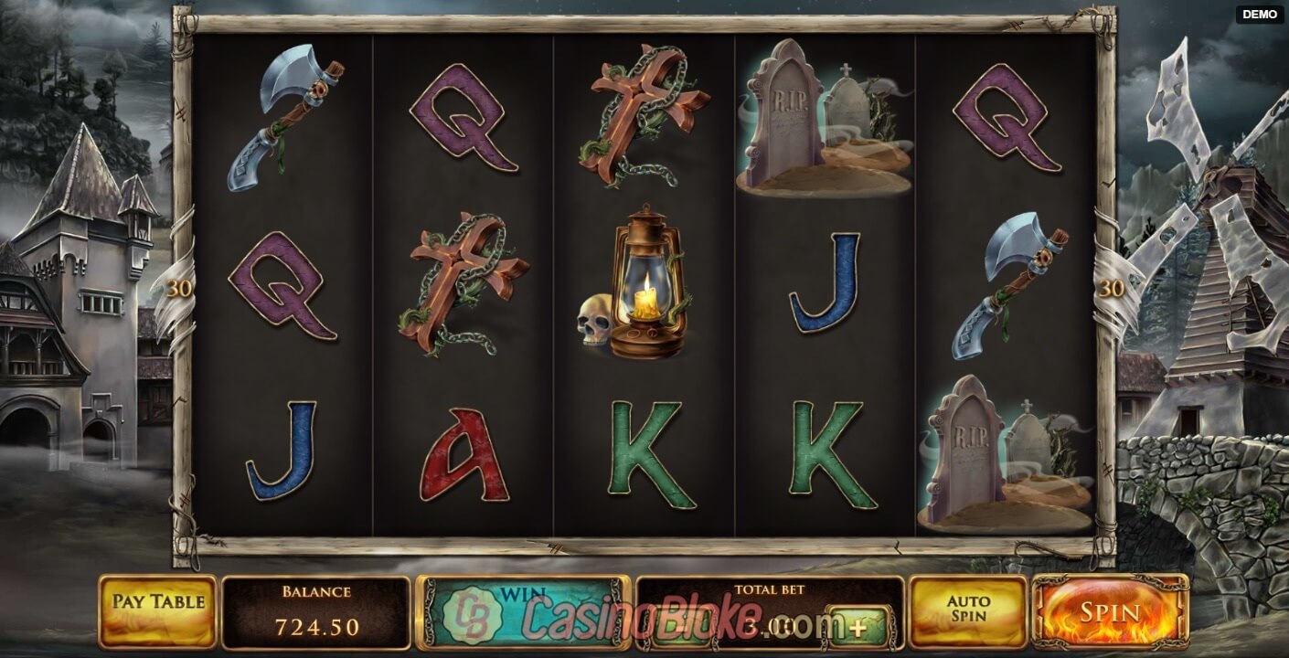 Скриншот слота Jack O’Lantern vs The Headless Horseman от Red Rake Gaming