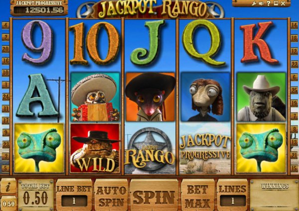Скриншот слота Jackpot Rango от iSoftBet