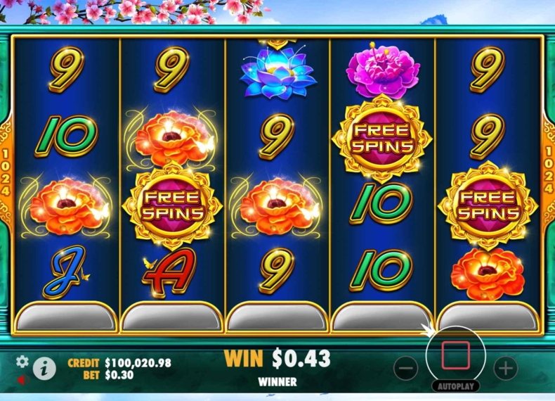 Скриншот слота Jade Butterfly от Pragmatic Play