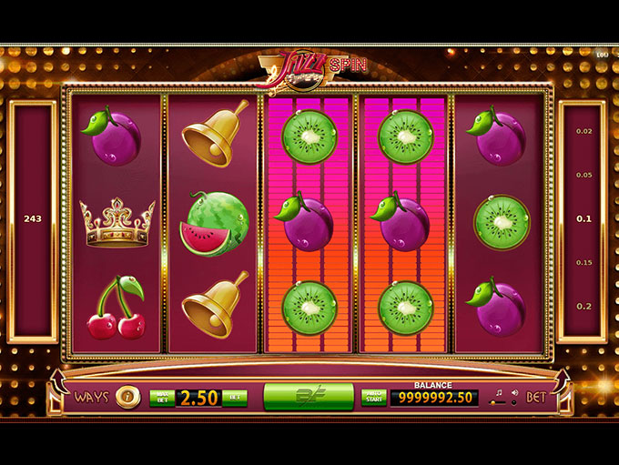 Скриншот слота Jazz Spin от BF Games