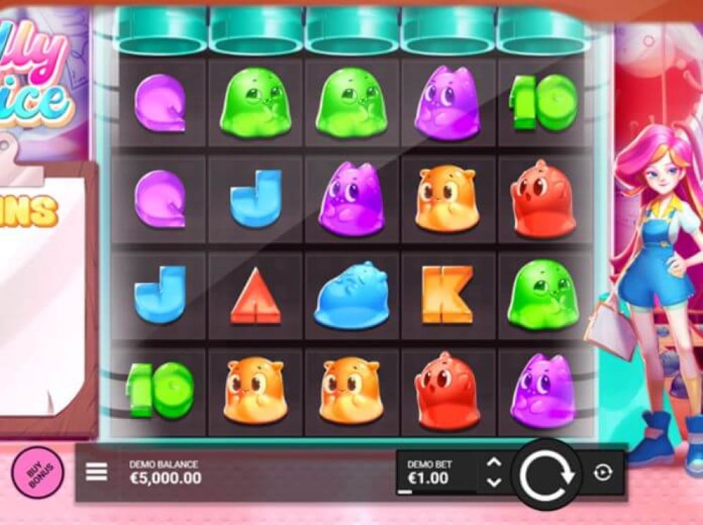 Скриншот слота Jelly Slice от Hacksaw Gaming