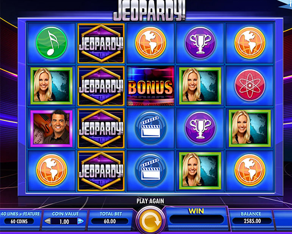 Скриншот слота Jeopardy! от IGT