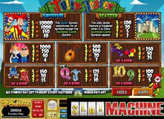 Скриншот слота Jester от GMW