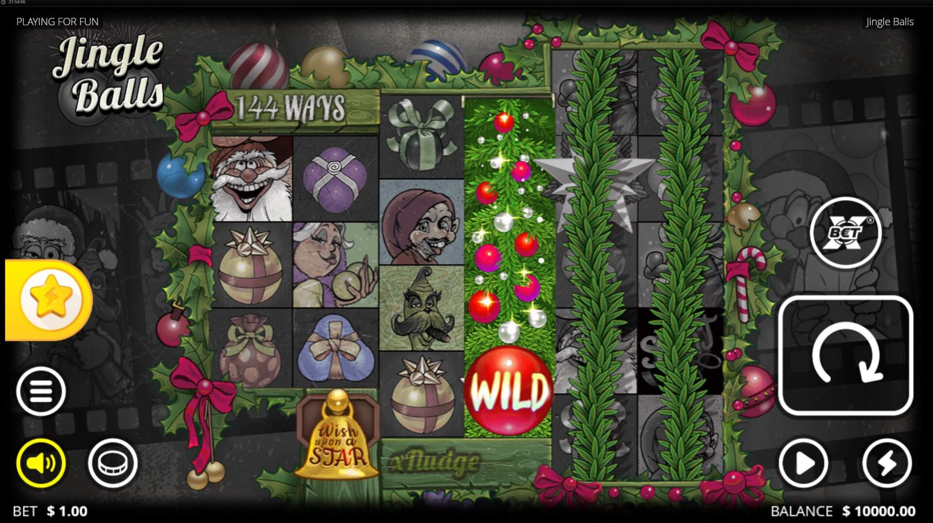 Скриншот слота Jingle Balls от Nolimit City