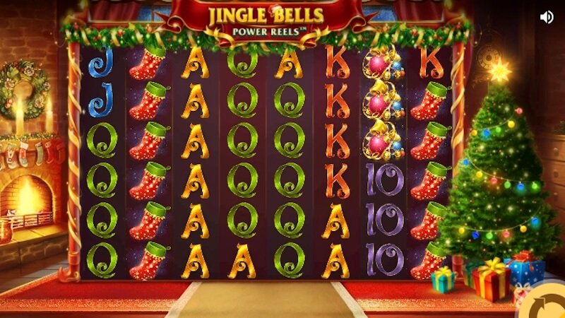 Скриншот слота Jingle Bells Power Reels от Red Tiger Gaming
