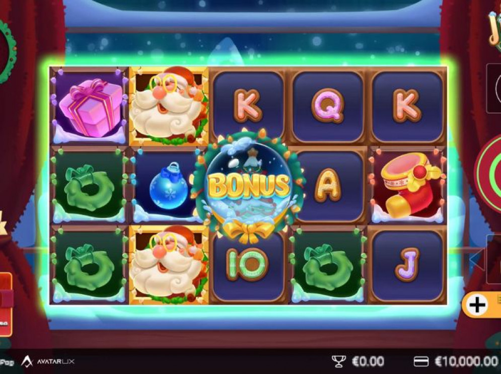 Скриншот слота JinglePop от AvatarUX