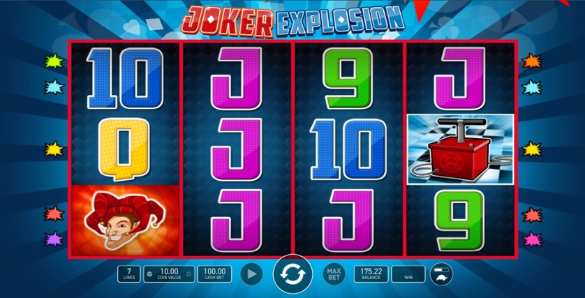 Скриншот слота Joker Explosion от Wazdan