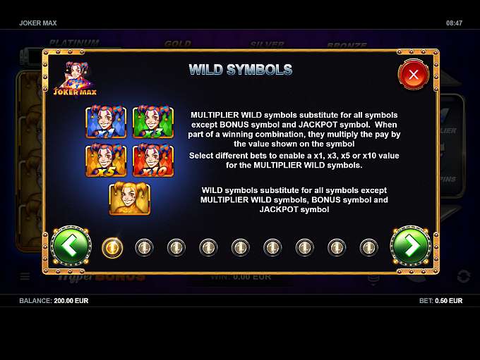 Скриншот слота Joker Max от Kalamba Games