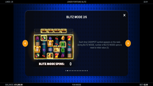 Скриншот слота Joker Fortune от Stakelogic