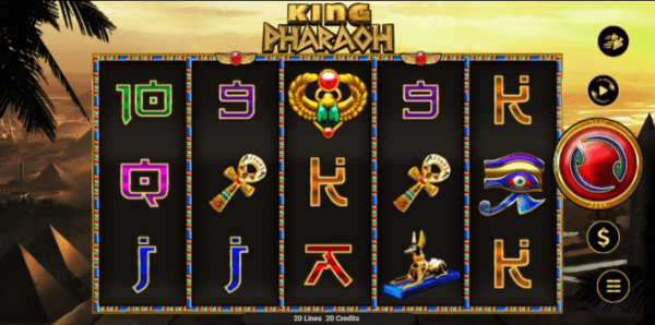 Скриншот слота King Pharaoh от Spadegaming