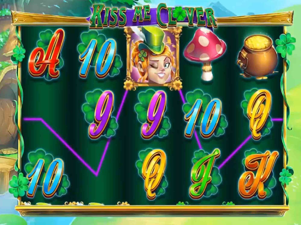 Скриншот слота Kiss Me Clover от Eyecon