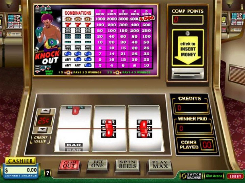 Скриншот слота Knockout от Fugaso