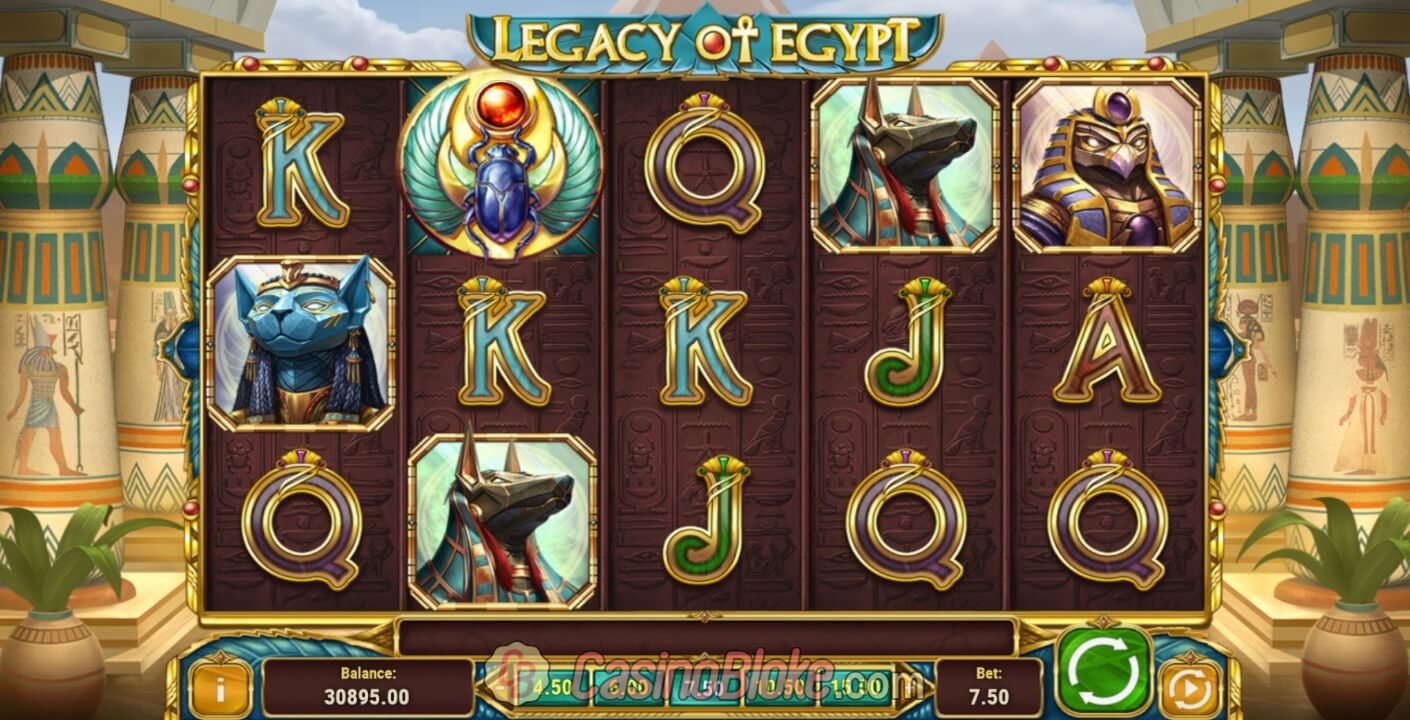 Скриншот слота Legacy of Egypt от Play'n GO